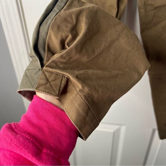 Sz 38/2 Derek Lam Collective Brown Two Tone Waist Tie Pants $395 MSRP - Picture 11 of 13